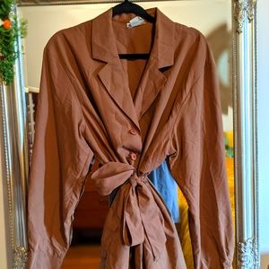 Camel Blazer/Top